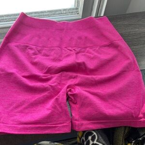 Women's Pink Celer Biker Shorts